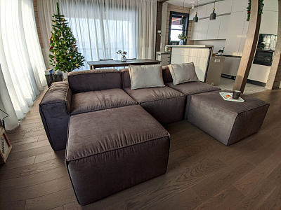 Модули для дивана: отзыв о качестве и совместимости. Фото в интерьере. 5 звезд.